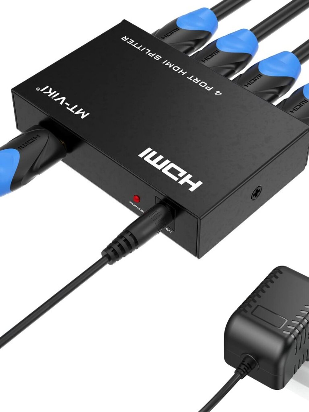 MT-VIKI HDMI Splitter 1x4, 4K@30Hz, Powered